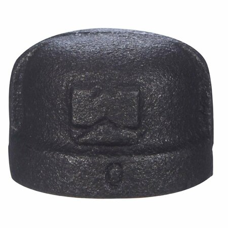 STICKY SITUATION 521-401BG 0.25 in. Pipe Cap - Black ST3318036